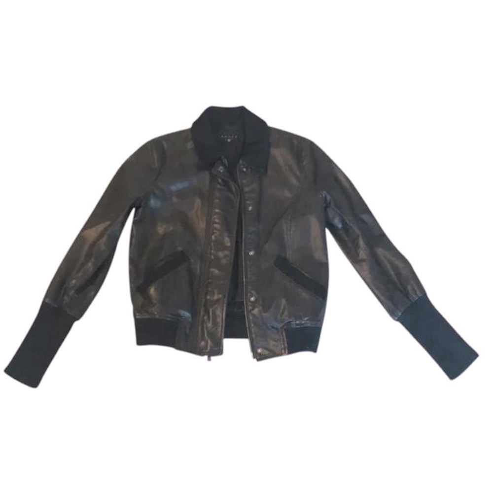 Theory leather jacket, size XS. Worn couple times and in great condition